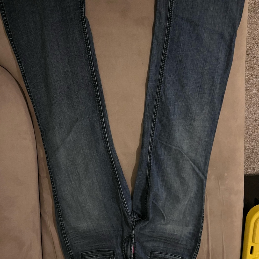 Ariat Blue Flare Wide Leg Jeans